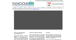 Desktop Screenshot of flexicious.com