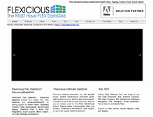 Tablet Screenshot of flexicious.com