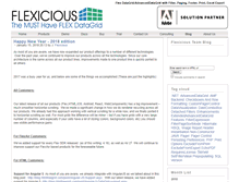 Tablet Screenshot of blog.flexicious.com